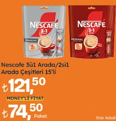 Nescafe Original 3'ü 1 Arada 15x17.5 gr