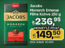 Jacobs Monarch Signature Intense 250 gr Filtre Kahve