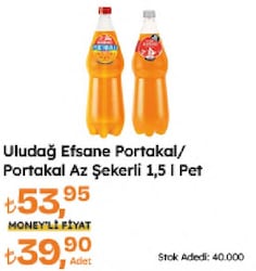 Uludağ Portakal 1.5 lt Pet Gazoz
