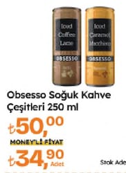 Obsesso Latte Soğuk Kahve 250 ml