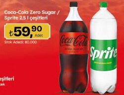 Coca Cola Zero Sugar 2.5 lt