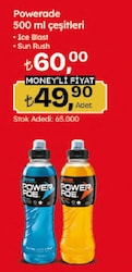 Powerade Ice Blast 500 ml Enerji İçeceği