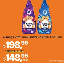 Yumoş Extra Yumuşatıcı 60 Yıkama 1.44 lt