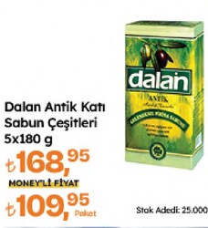 Dalan Antik Katı Sabun Çeşitleri 5x180 gr