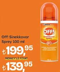 Off Sinekkovar Sprey 100 ml