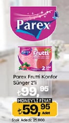 Parex Frutti Kokulu Konfor Sünger 2'Li