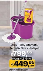 Parex Tinny Otomatik Temizlik Seti