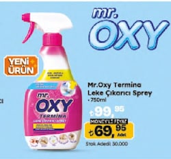 Mr.Oxy Termina Leke Çıkarıcı Sprey 750 ml