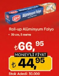 Roll-Up Alüminyum Folyo 5 m