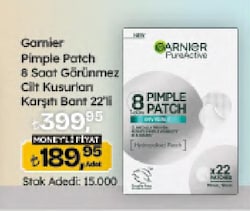 Garnier Pimple Patch Invisible Sivilce Akne Bandı 22'li