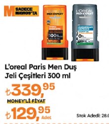 L'Oreal Paris Men Expert 300 ml Duş Jeli