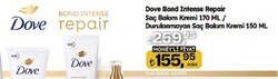 Dove Bond Intense Repair 150 ml Durulanmayan Saç Kremi