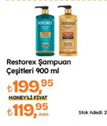 Restorex Keratin & Argan 900 ml Şampuan