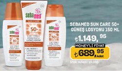 Sebamed Sun Care Çok Yönlü Koruyucu 150 ml 50 Faktör Güneş Losyonu