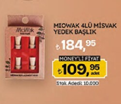 Miowak Misvak Yedek Başlık 4 Lü