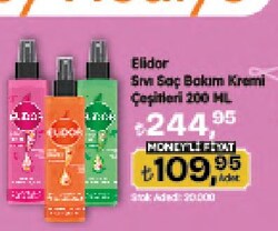 Elidor Superblend Güçlü & Parlak 200 ml Sıvı Saç Kremi
