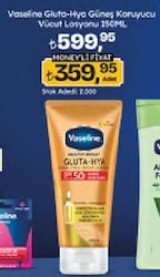 Vaseline Gluta Hya 200 ml 50 Faktör Vücut Losyonu