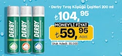 Derby Normal Nemlendirici 200 ml Tıraş Köpüğü