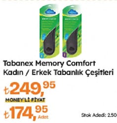 Tabanex Memory Comfort Kadın Tabanlık