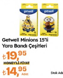 Getwell Minions Group Yara Bandı 15'Li