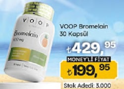 VOOP Bromelain Ananas 500 mg 30 Kapsül