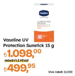 Vaseline Jelly Günlük Koruyucu 15 gr 50 Faktör Stick Güneş Kremi
