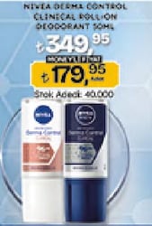 Nivea Derma Control Clinical 50 ml Kadın Roll-On