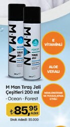M Man Forest 200 ml Tıraş Jeli