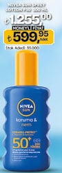 Nivea Koruma & Nem 200 ml 50 Faktör Sprey Güneş Kremi