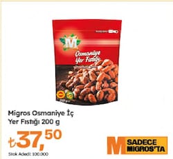 Migros 200 gr Osmaniye Yer Fıstığı