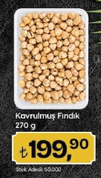 Kavrulmuş Fındık 270 g 
