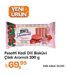 Pesotti Kedi Dili Bisküvi 200 gr