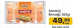Uno 5'li 325 gr Sandviç Ekmeği