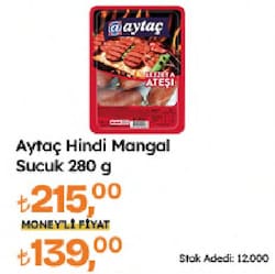 Aytaç 280 gr Hindi Mangal Sucuk