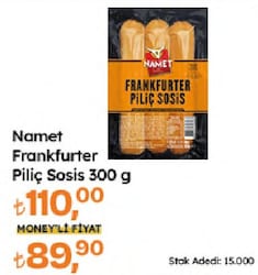 Namet Frankfurter Piliç Sosis 300 g
