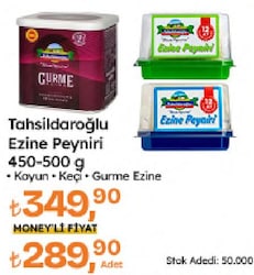 Tahsildaroğlu Gurme 450 gr Ezine Peyniri