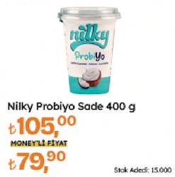 Nilky Probiyo Sade Yoğurt 400 gr