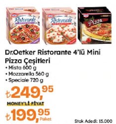 Dr. Oetker 720 gr Speciale Sucuklu Pizza