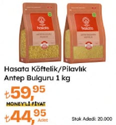 Hasata Antep Köftelik Bulgur 1 kg