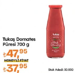 Tukaş Domates Püresi 700 g 