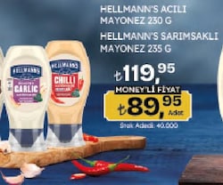 Hellmann's Acılı Mayonez 230 gr