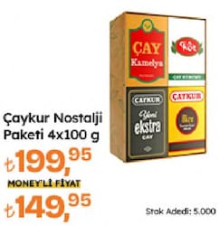 Çaykur Nostalji Paketi 4x100 g 