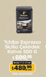 Tchibo Espresso Sicilia Style Çekirdek Kahve 500 gr