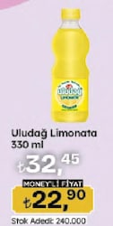 Uludağ Limonata 330 ml