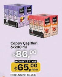 Cappy Karışık Meyve Suyu 6x200 ml