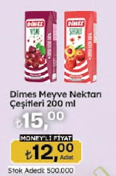 Dimes Meyve Suyu 200 ml