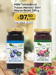 M Life Tatlandırıcılı Yaban Mersini Reçeli 280 gr