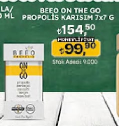 Bee'o On The Go Propolis 7x7 gr