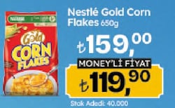 Nestle Gold Corn Flakes Mısır Gevreği 650 gr