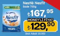 Nesfit 700 gr Sade Kahvaltılık Gevrek